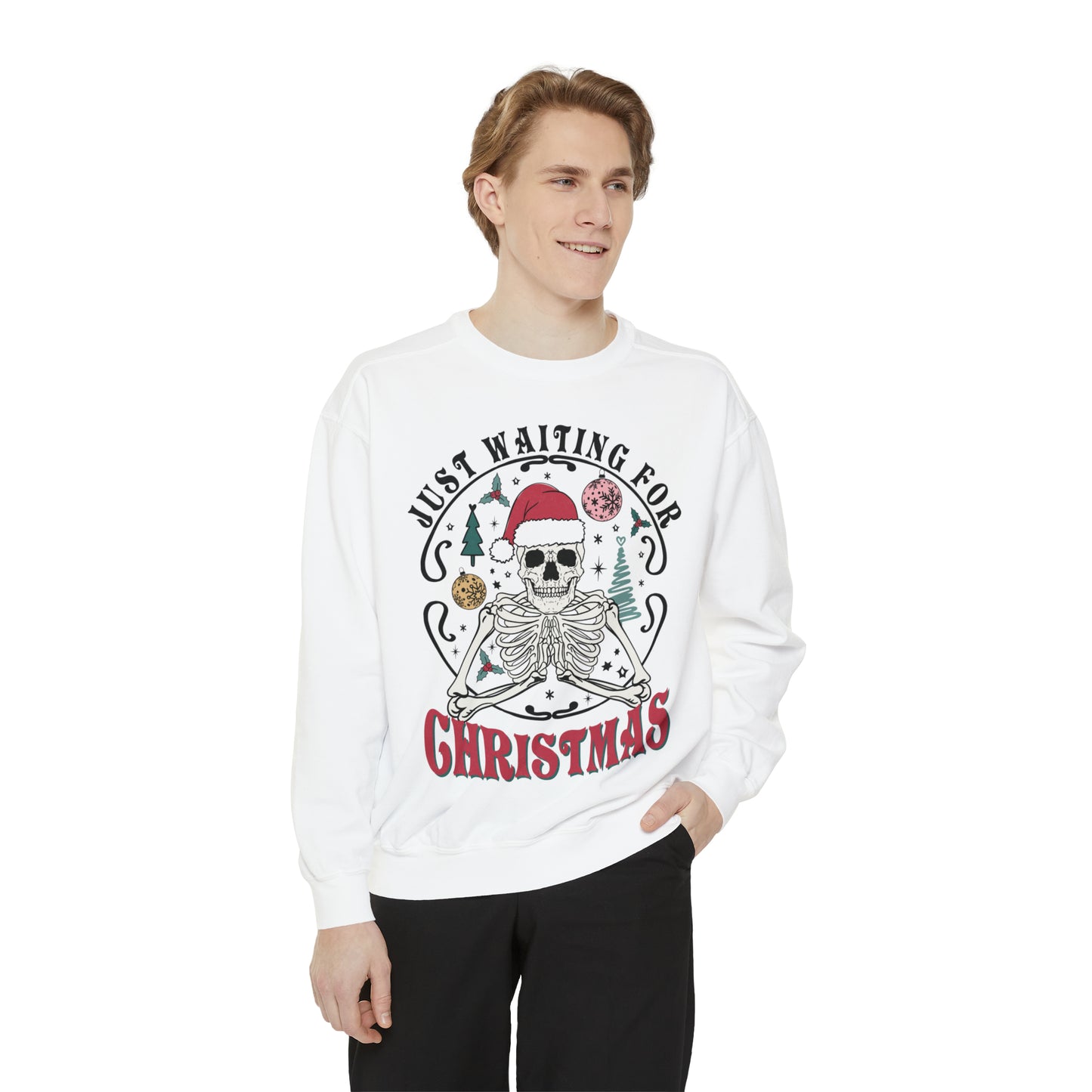 Copy of Christmas Calories Don't Count Unisex Garment-Dyed Sweatshirt