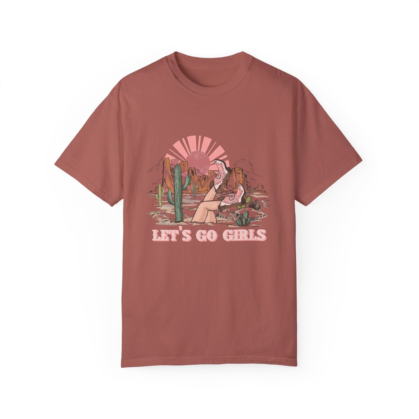 Lets Go Girls Unisex Garment-Dyed T-shirt