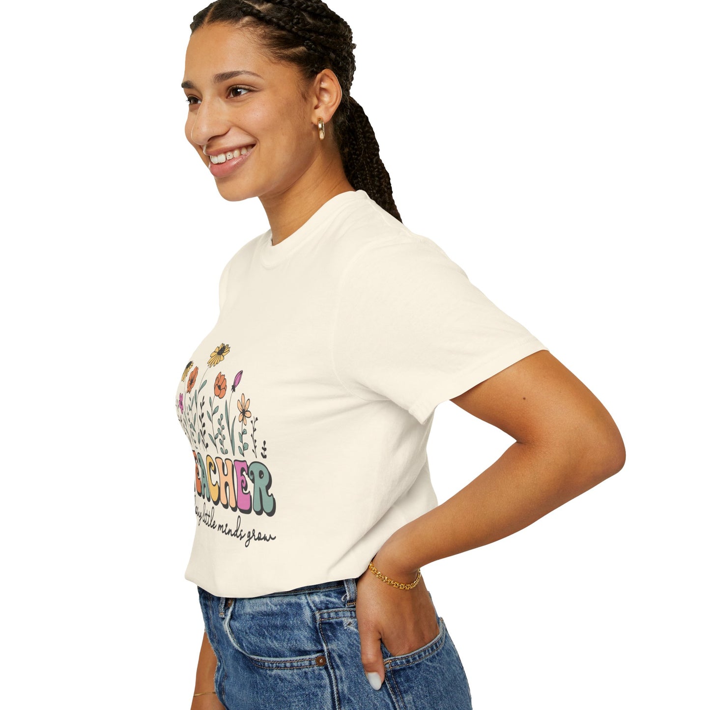 Teacher Helping Little Minds Grow Unisex T-shirt