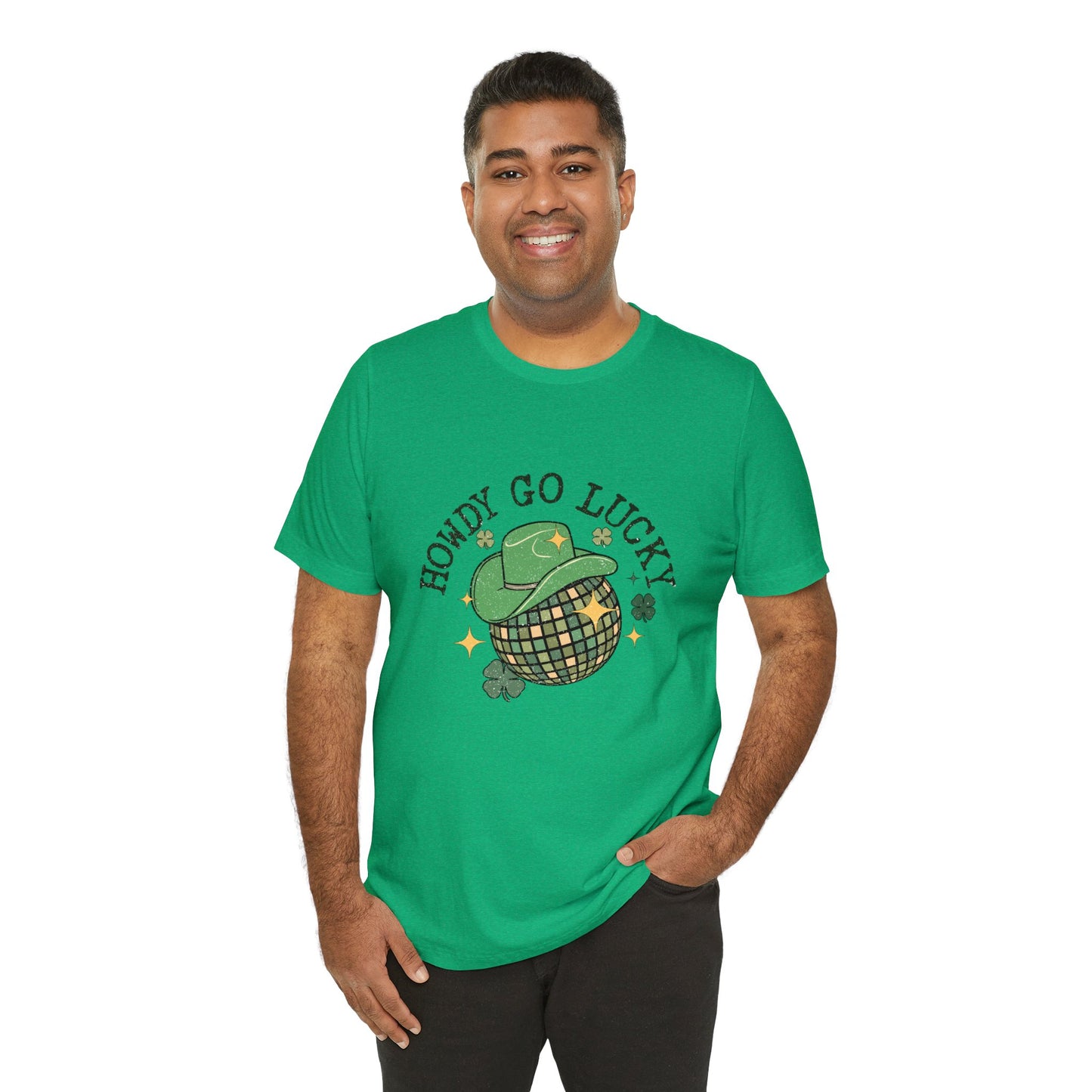 Howdy Go Lucky Disco Unisex Short Sleeve Tee