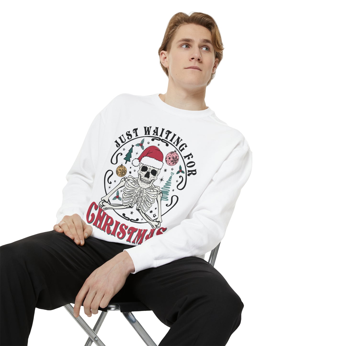 Copy of Christmas Calories Don't Count Unisex Garment-Dyed Sweatshirt