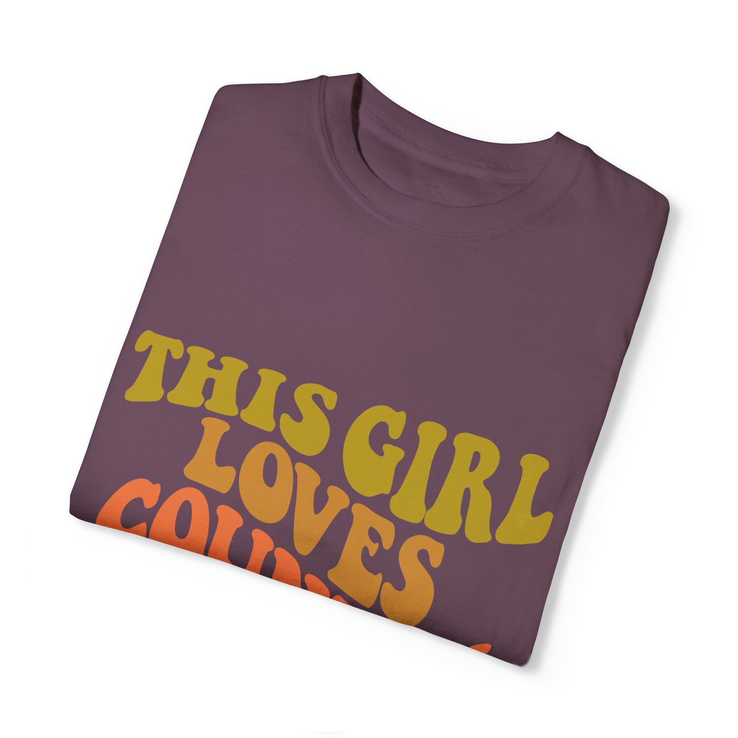 This Girl Loves Country Music Unisex Garment-Dyed T-shirt