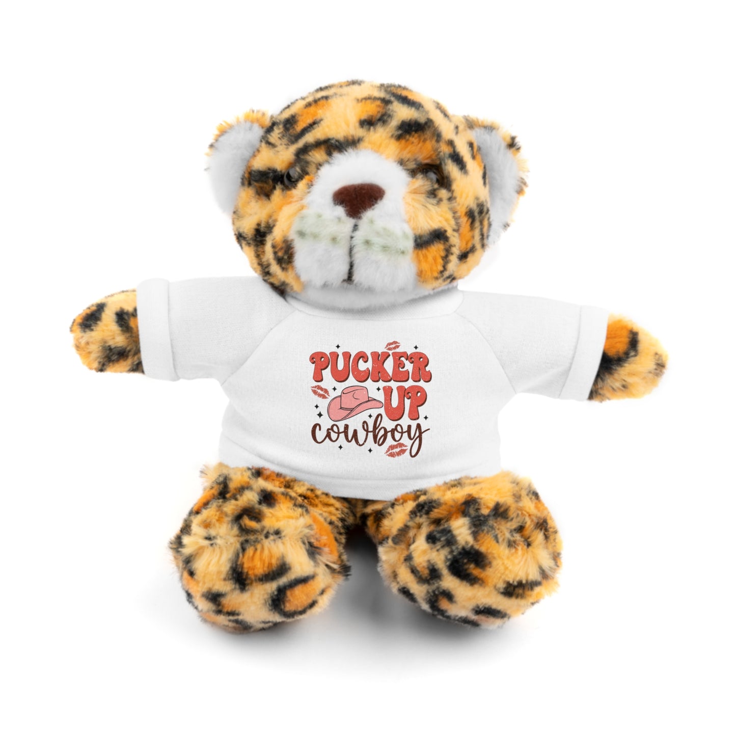 Pucker Up Cowboy Stuffed Animals with Tee