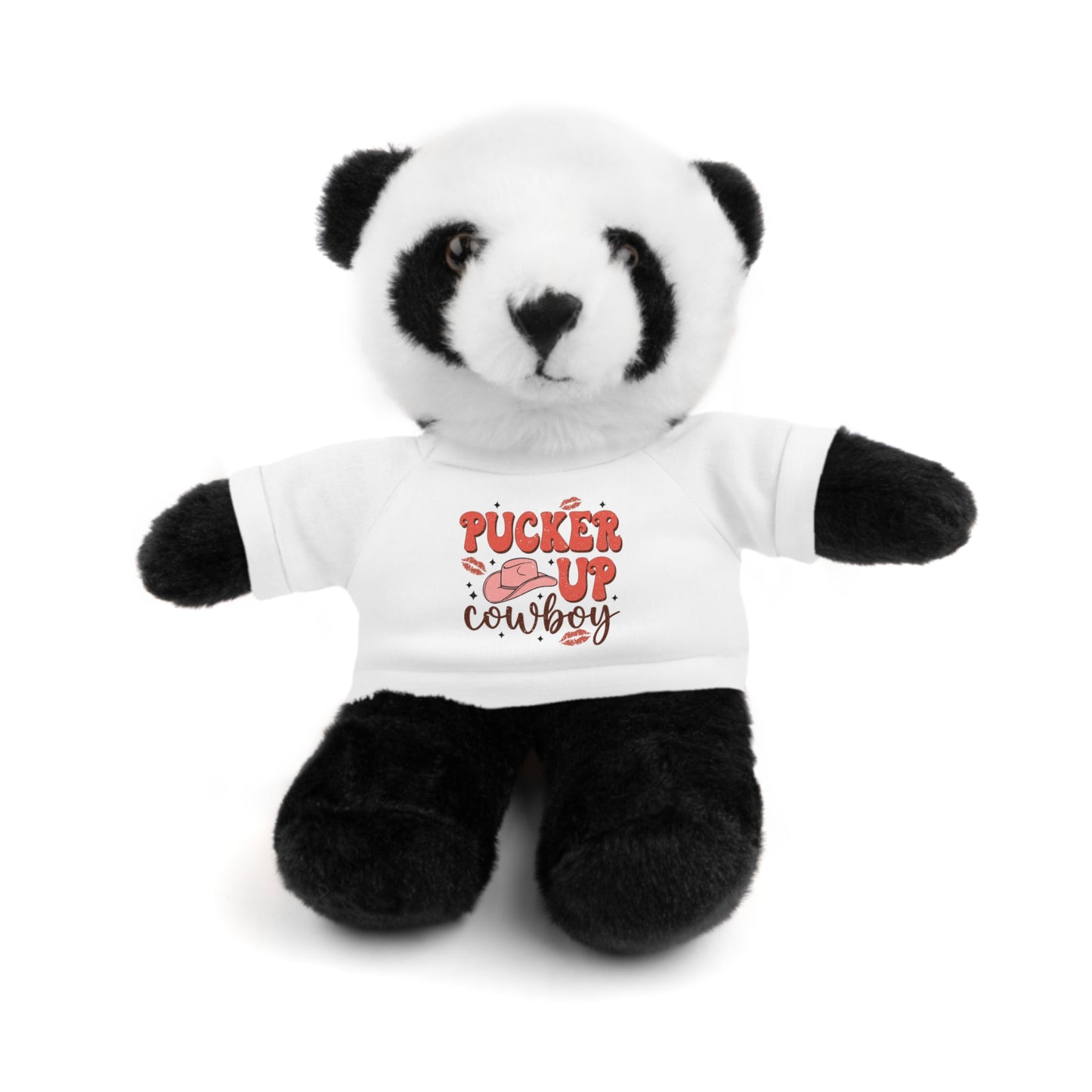 Pucker Up Cowboy Stuffed Animals with Tee