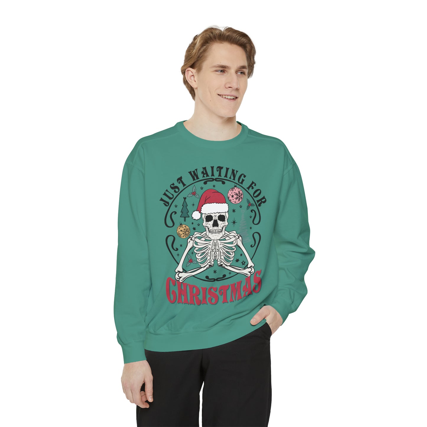 Copy of Christmas Calories Don't Count Unisex Garment-Dyed Sweatshirt