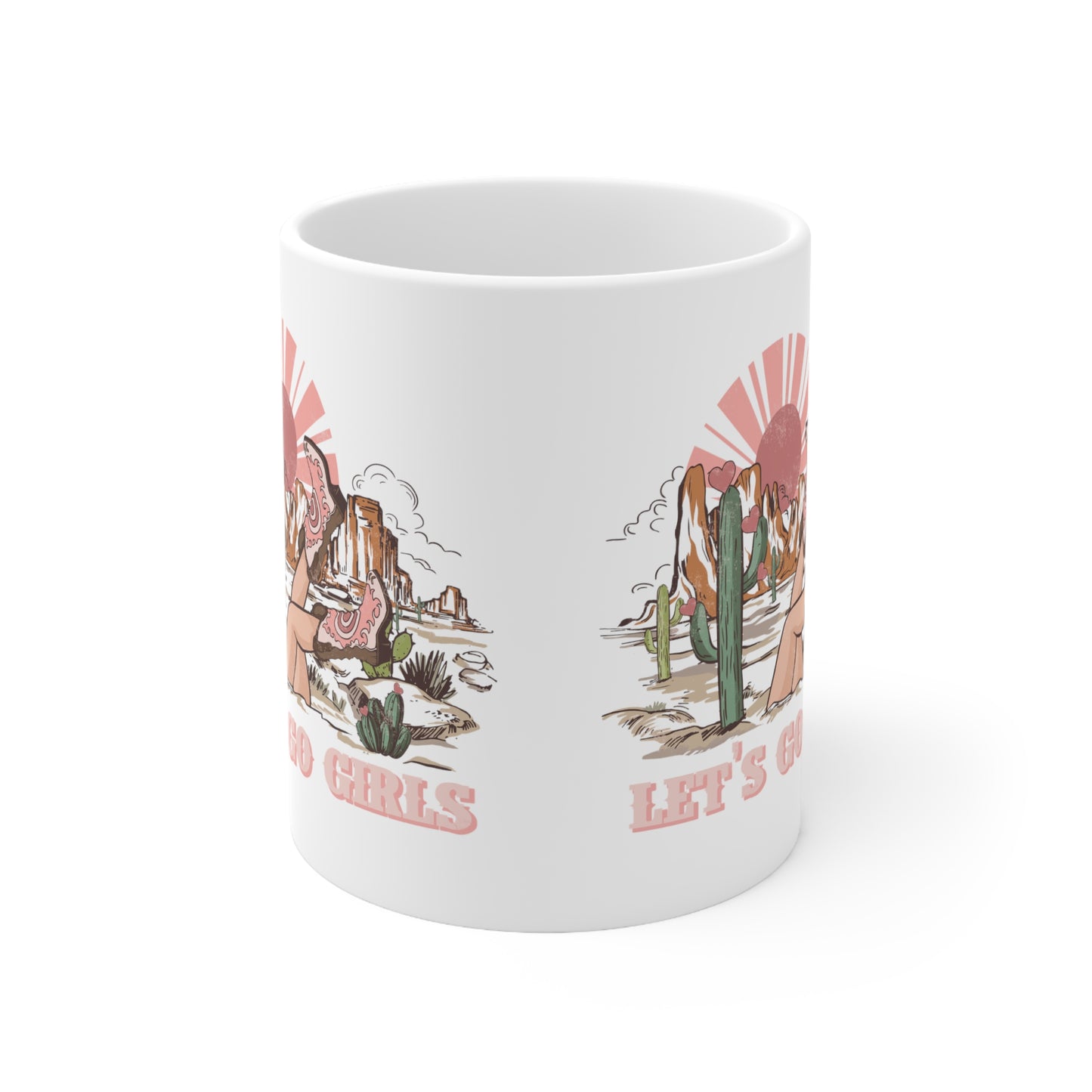 Lets go Girls Ceramic Mug 11oz