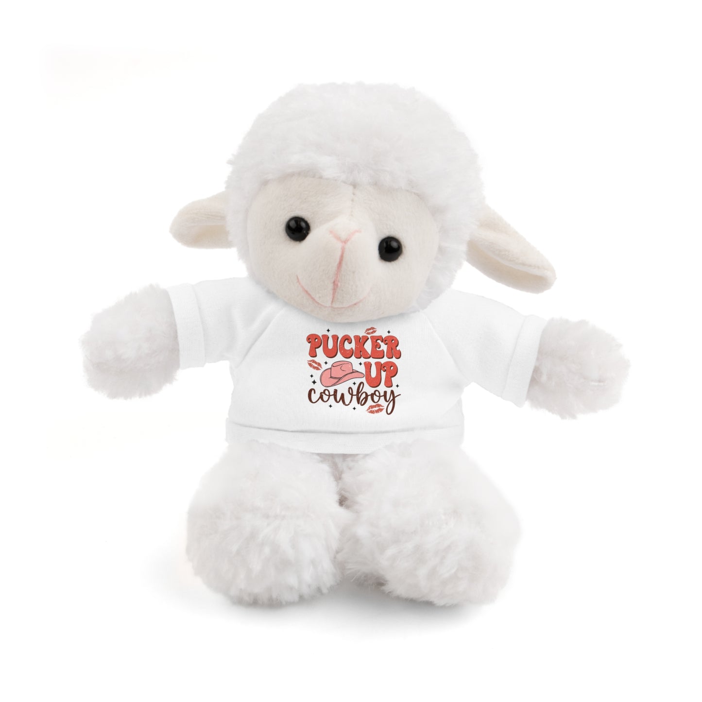 Pucker Up Cowboy Stuffed Animals with Tee