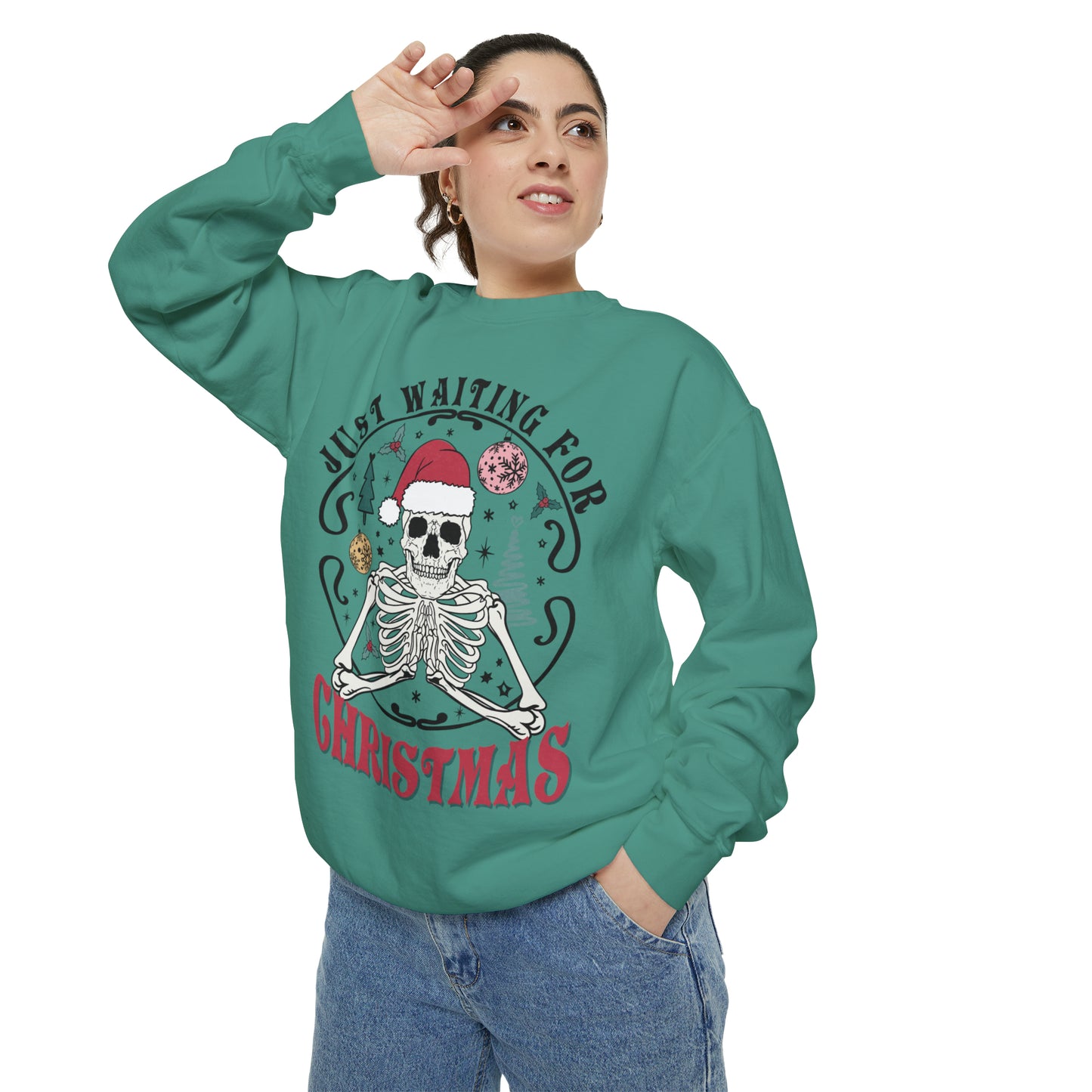 Copy of Christmas Calories Don't Count Unisex Garment-Dyed Sweatshirt