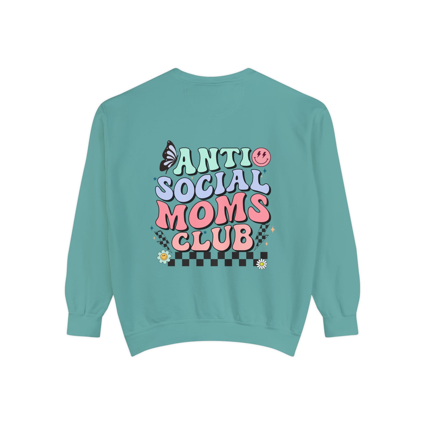 Anti Social Moms Club Garment-Dyed Sweatshirt