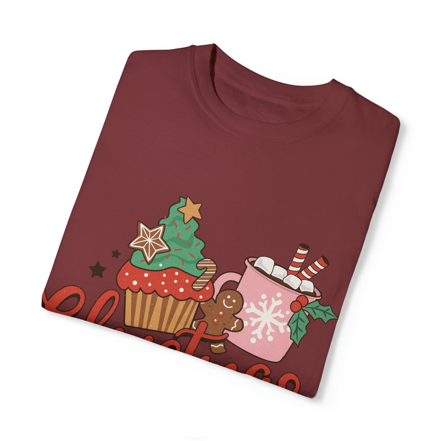 Christmas Calories Don't Count Unisex Garment-Dyed T-shirt