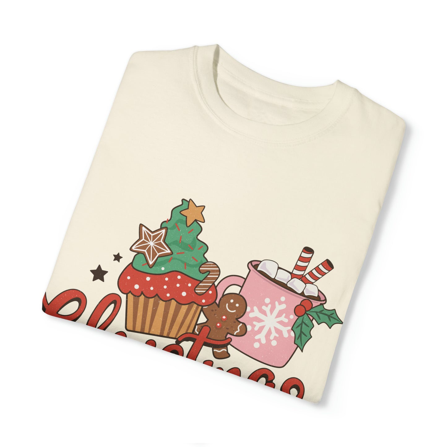 Christmas Calories Don't Count Unisex Garment-Dyed T-shirt