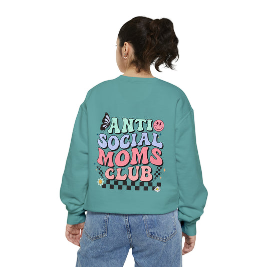 Anti Social Moms Club Garment-Dyed Sweatshirt