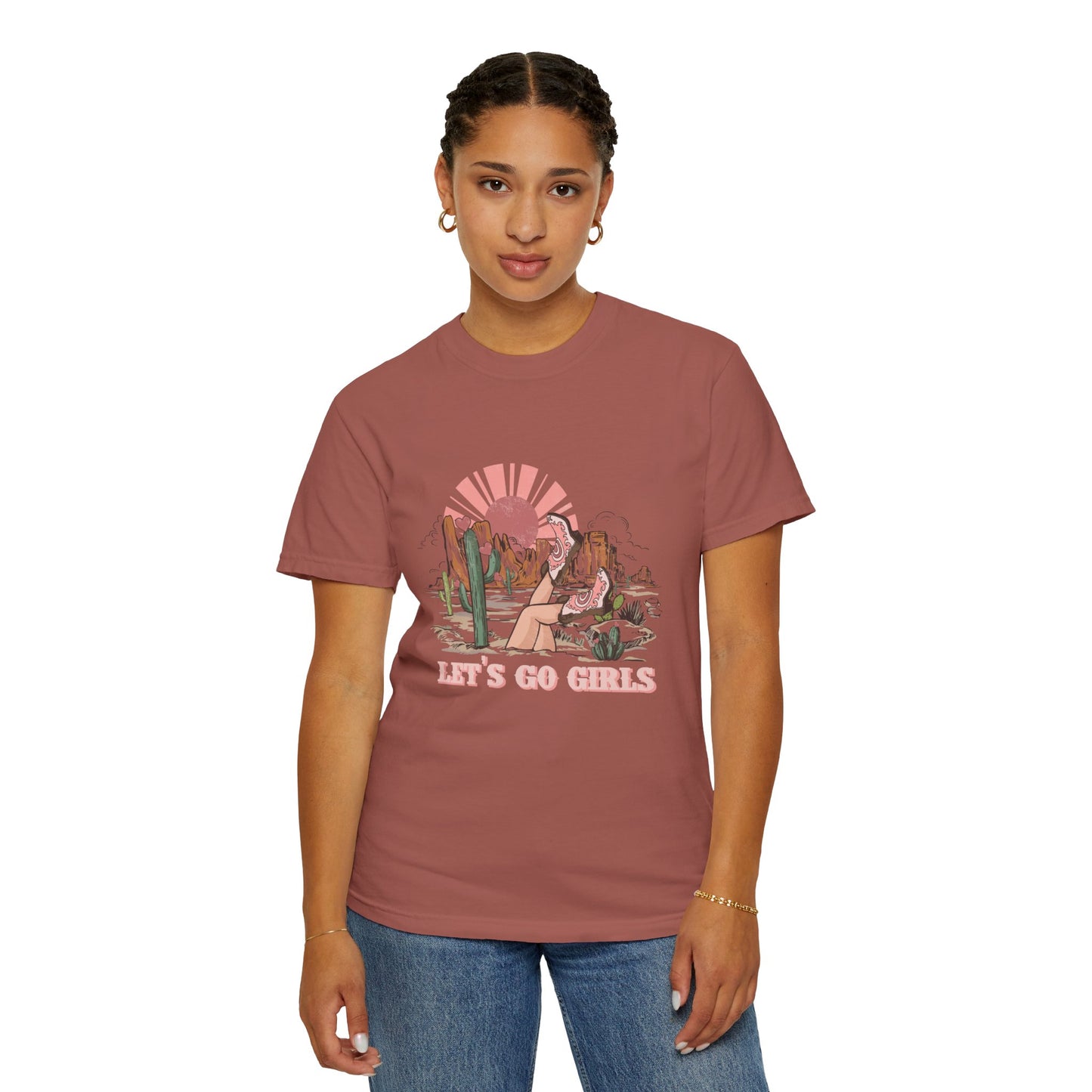 Lets Go Girls Unisex Garment-Dyed T-shirt