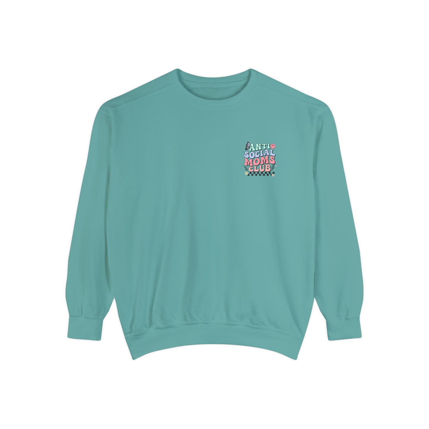 Anti Social Moms Club Garment-Dyed Sweatshirt