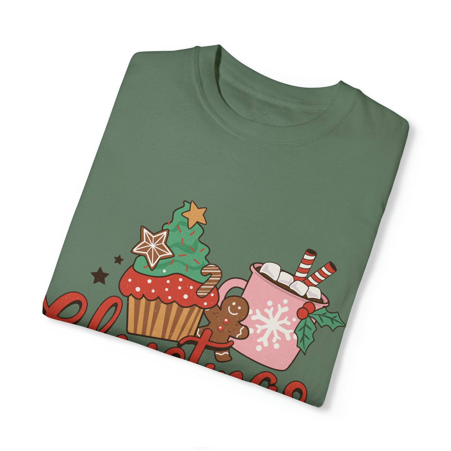 Christmas Calories Don't Count Unisex Garment-Dyed T-shirt