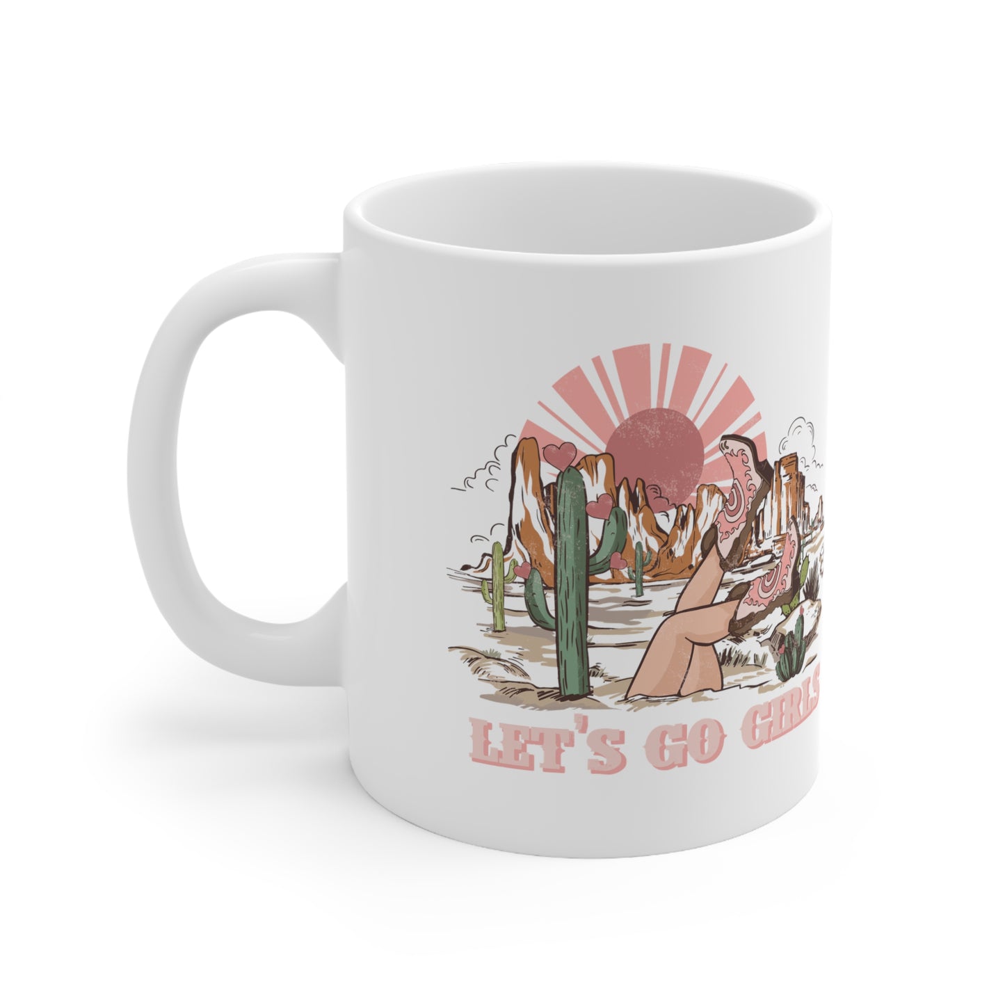 Lets go Girls Ceramic Mug 11oz