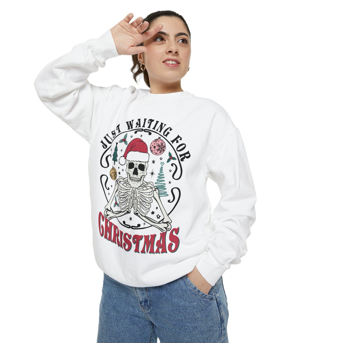 Copy of Christmas Calories Don't Count Unisex Garment-Dyed Sweatshirt