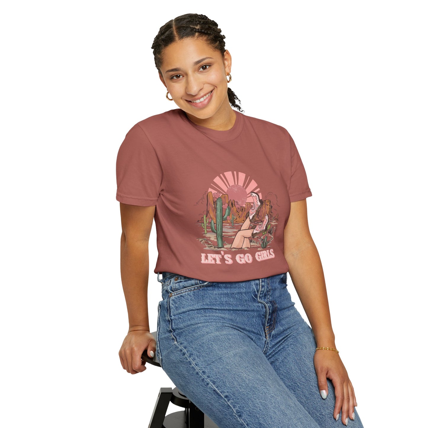 Lets Go Girls Unisex Garment-Dyed T-shirt