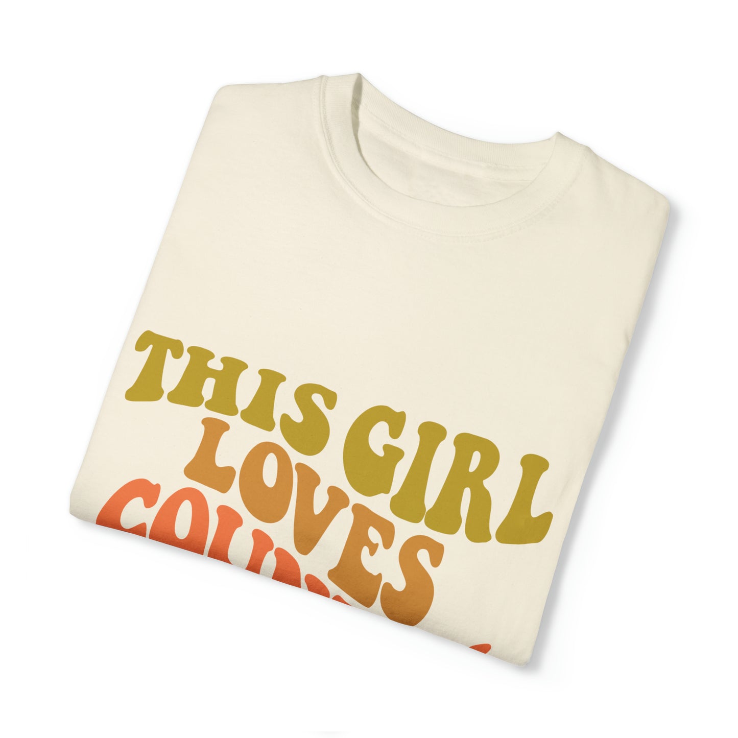 This Girl Loves Country Music Unisex Garment-Dyed T-shirt